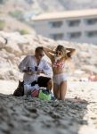 Rachel Mccord Wet Sheer Swimsuit In Malibu