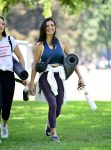 Rebecca Black Yoga Candids