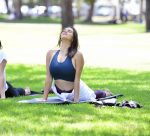 Rebecca Black Yoga Candids