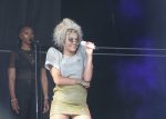 Rita Ora Exposing Panties On Stage