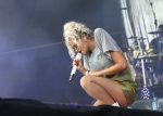 Rita Ora Exposing Panties On Stage