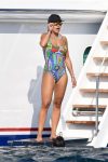 Rita Ora In Swimsuit On Yacht In Italy