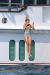 Rita Ora In Swimsuit On Yacht In Italy