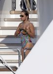 Rita Ora In Swimsuit On Yacht In Italy