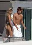 Rita Ora In Swimsuit On Yacht In Italy
