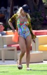 Rita Ora In Swimsuit On Yacht In Italy