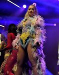 Rita Ora On Stage In Manchester