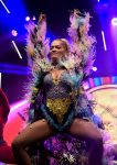 Rita Ora On Stage In Manchester