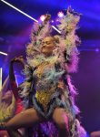Rita Ora On Stage In Manchester