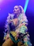 Rita Ora On Stage In Manchester