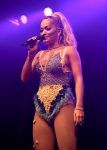 Rita Ora On Stage In Manchester