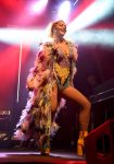 Rita Ora On Stage In Manchester
