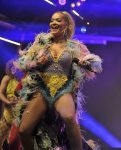 Rita Ora On Stage In Manchester