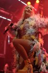 Rita Ora On Stage In Manchester