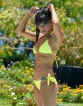 Roxanne Pallett Bikini Pollside In Spain