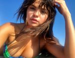Selena Gomez Sexy Cleavage In Bikini
