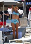 Sophie Monk High Waisted Bikini In Portofino