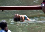 Sophie Monk High Waisted Bikini In Portofino