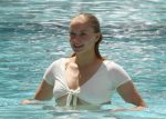Sophie Turner Underboob In Bikini At Pool In Miami
