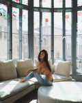 Alexis Ren Topless Covered
