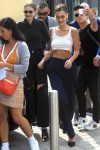 Bella Hadid Braless In Milan