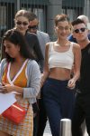 Bella Hadid Braless In Milan