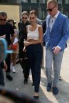 Bella Hadid Braless In Milan