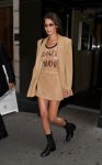Bella Hadid Sexy Braless Boobs