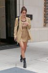 Bella Hadid Sexy Braless Boobs