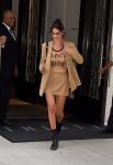 Bella Hadid Sexy Braless Boobs