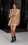 Bella Hadid Sexy Braless Boobs
