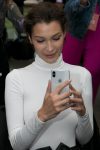 Bella Hadid Sexy Braless Pokies