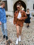 Bella Hadid Sexy Braless Underboob