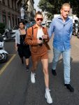 Bella Hadid Sexy Braless Underboob