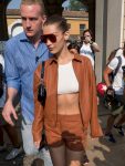 Bella Hadid Sexy Braless Underboob