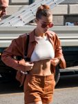 Bella Hadid Sexy Braless Underboob