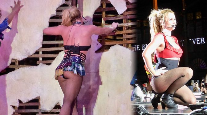 Britney Spears Performs Live in Blackpool