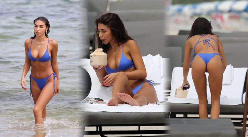 Chantel Jeffries – Bikini Candids in Miami