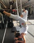 Charisma Carpenter Sexy In A Gym