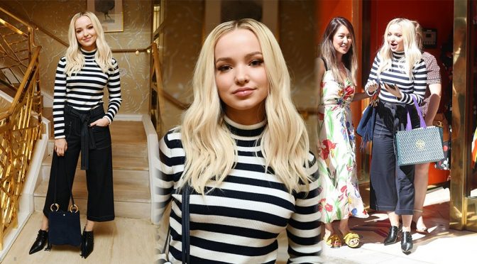 Dove Cameron – Glamour x Tory Burch Women To Watch Lunch in Los Angeles