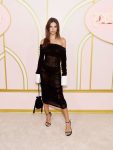Emily Ratajkowski Sexy Sheer Dress