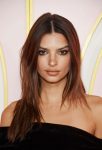 Emily Ratajkowski Sexy Sheer Dress
