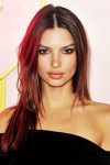 Emily Ratajkowski Sexy Sheer Dress