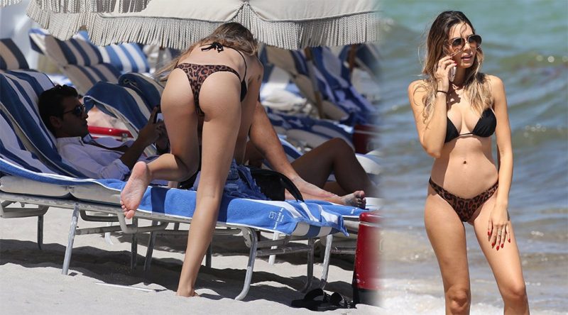 Jasmine Tosh – Bikini Candids in Miami