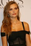 Josephine Skriver Sexy Black Dress