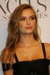 Josephine Skriver Sexy Black Dress