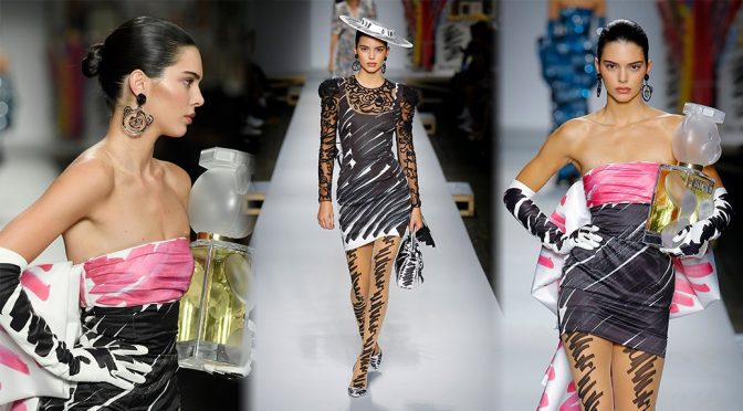 Kendall Jenner – Moschino Fashion Show in Milan