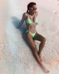 Kim Kardashian Sexy Little Bikini