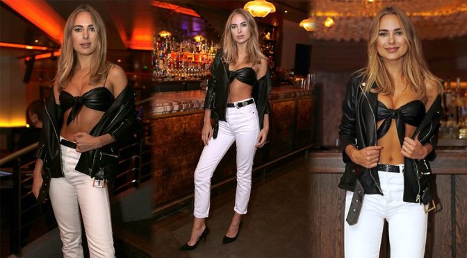 Kimberley Garner at 100 Wardour Street in London