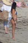 Kourtney Kardashian Bikini On Beach
